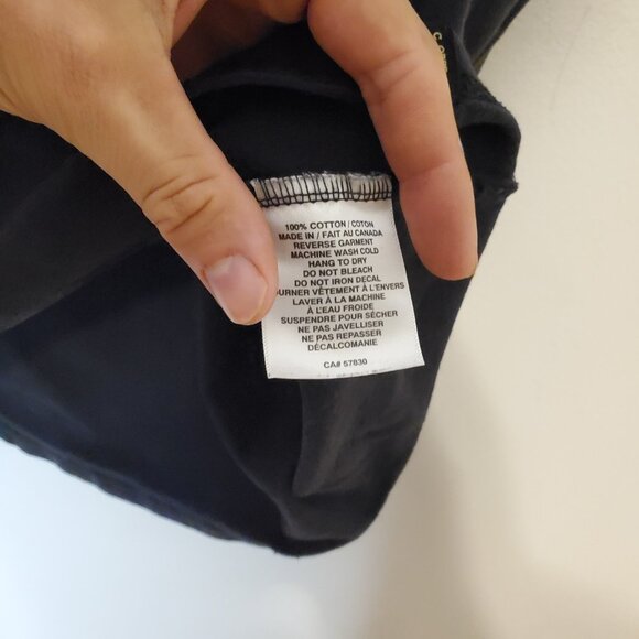 October's Very Own OVO Toronto Raptors NBA graphic shirt black size M - Picture 6 of 7